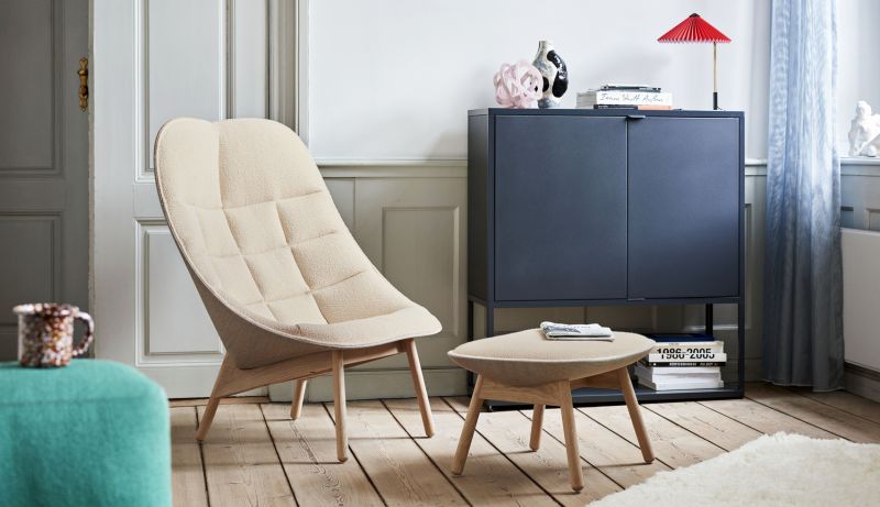 HAY Uchiwa Lounge/Ottoman sfeerafbeelding