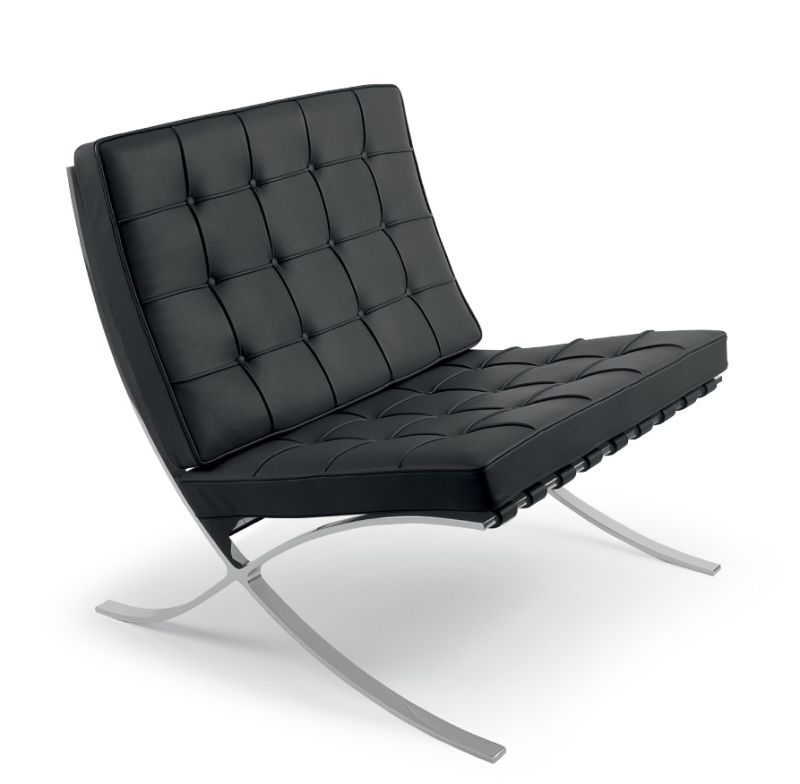 Knoll Barcelona Chair & Stool