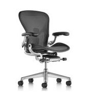 Herman Miller Aeron Graphite Polished Full-Options